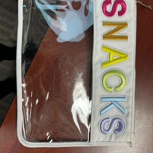 Kenz Kustomz Clear White Snack Pouch